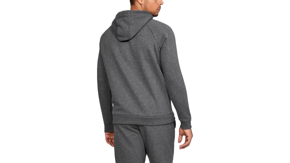 Under Armour UA Rival Fleece Hoody - Mens, Charcoal Light Heather, Medium, 1320736020MD