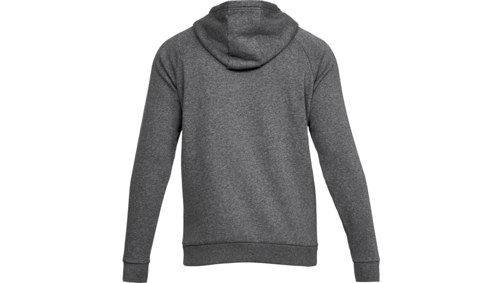 Under Armour UA Rival Fleece Hoody - Mens, Charcoal Light Heather, Medium, 1320736020MD