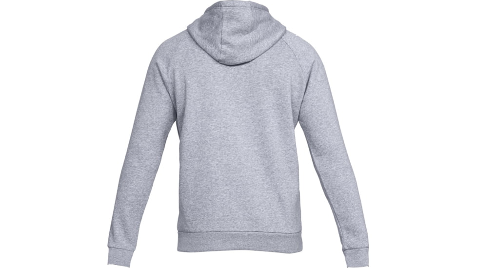 Under Armour UA Rival Fleece Hoody - Mens, Steel Light Heather, Small, 1320736036SM