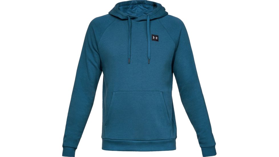 Under Armour UA Rival Fleece Hoodie - Men's, Extra Large, Petrol Blue, 1320736437XL