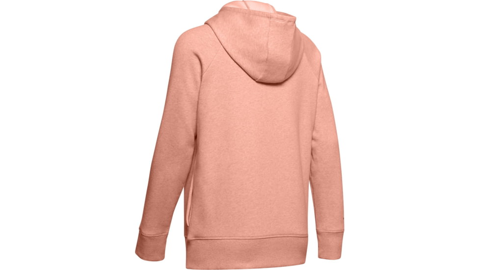 Under Armour UA Rival Fleece Sportstyle LC Sleeve Graphic Hoodie - Womens, Calla, Small, 1348559689SM
