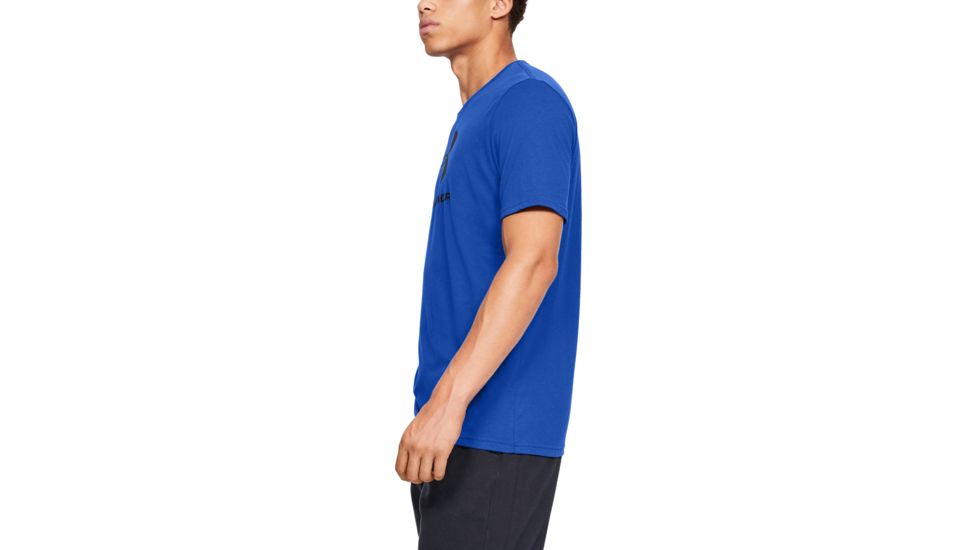 Under Armour UA Sportstyle Logo T-Shirt - Men's, Medium, Blue, 1329590486MD