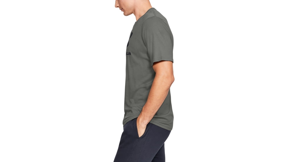 Under Armour UA Sportstyle Logo T-Shirt - Men's, Extra Large, Green, 1329590388XL