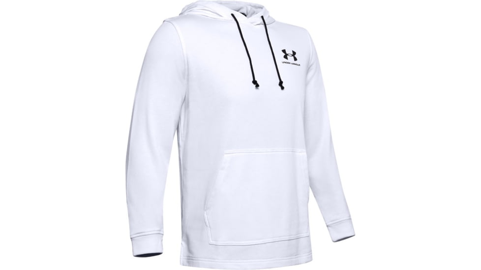 Under Armour UA Sportstyle Terry Hoodie - Mens, 2XL, Onyx White, 13292911132X