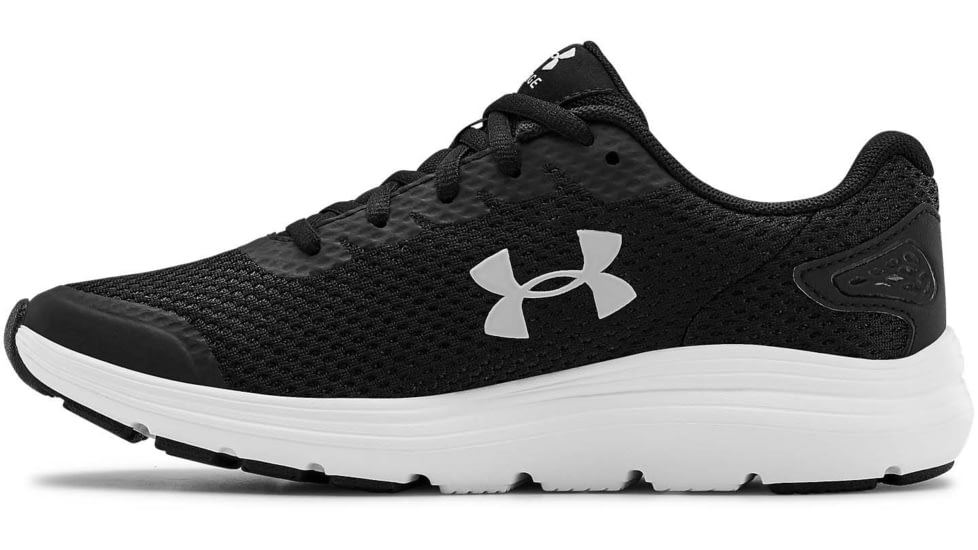 Under Armour UA Surge 2 Running Shoe - Womens, Black, 7, 30226050017