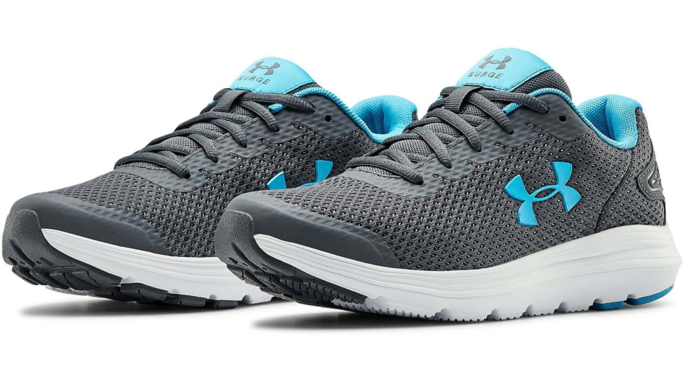Under Armour UA Surge 2 Running Shoe - Womens, Pitch Gray, 11, 302260510511