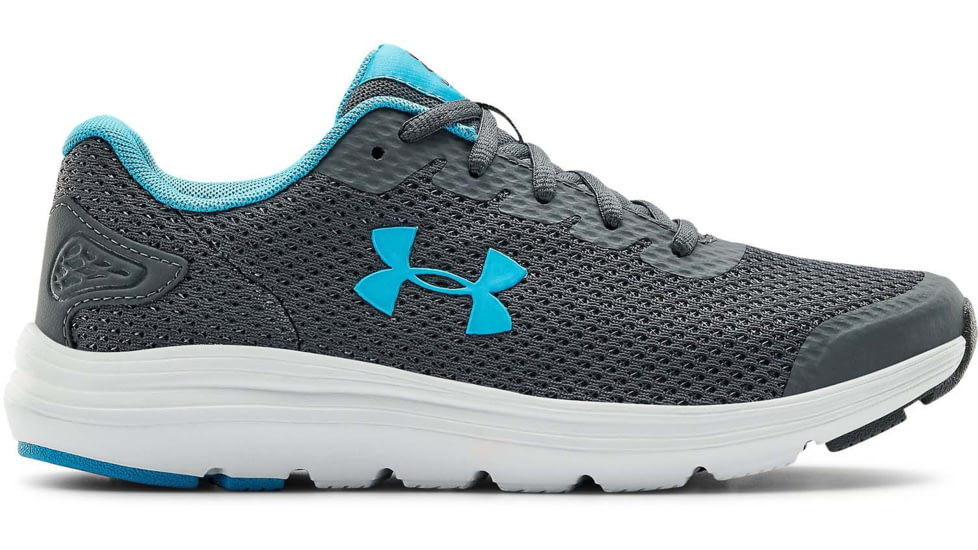 Under Armour UA Surge 2 Running Shoe - Womens, Pitch Gray, 11, 302260510511