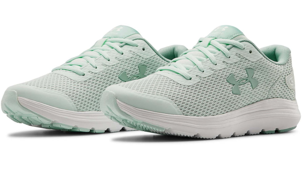 Under Armour UA Surge 2 Running Shoe - Womens, Seaglass Blue, 11, 302260540011