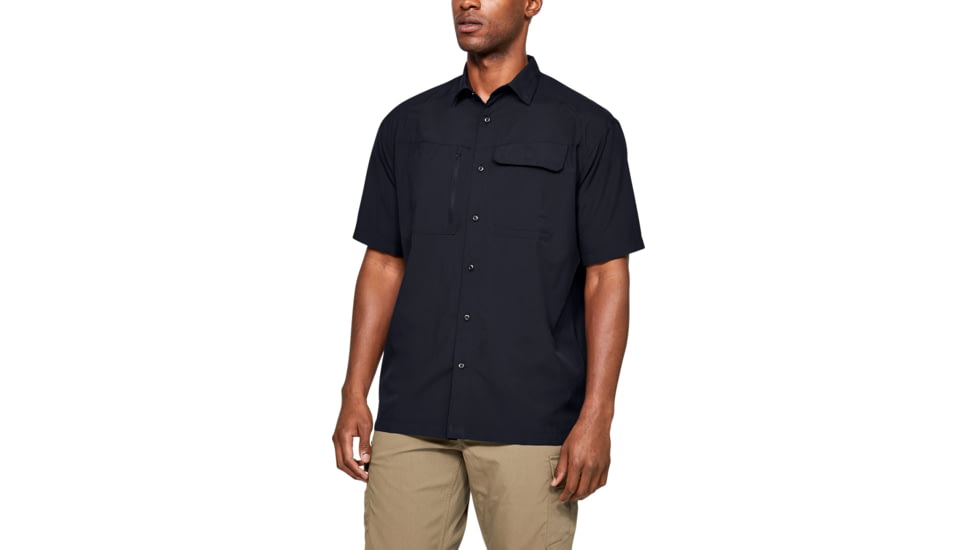 Under Armour UA Tac Hunter Short Sleeve Shirt - Mens, Black, 2X-Large, 13274530012X