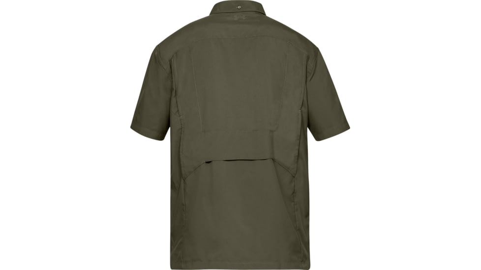 Under Armour UA Tac Hunter Short Sleeve Shirt - Mens, Marine OD Green, Large, 1327453390LG