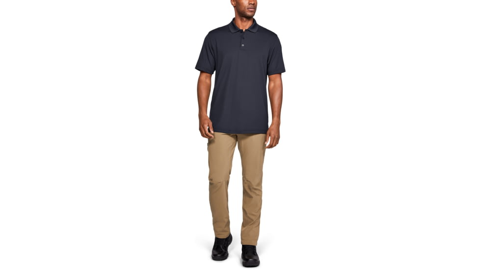 Under Armour UA Tac Performance Polo - Mens, Dark Navy, X-Large, 1279759465XL
