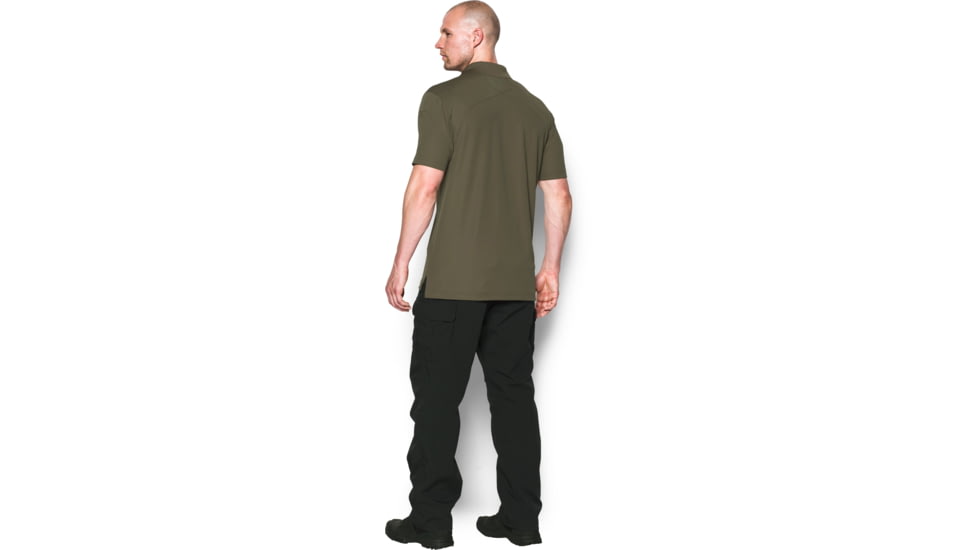 Under Armour UA Tac Performance Polo - Mens, Marine OD Green, X-Large, 1279759390XL