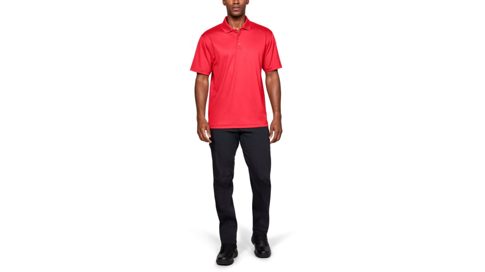 Under Armour UA Tac Performance Polo - Mens, Red, X-Large, 1279759600XL