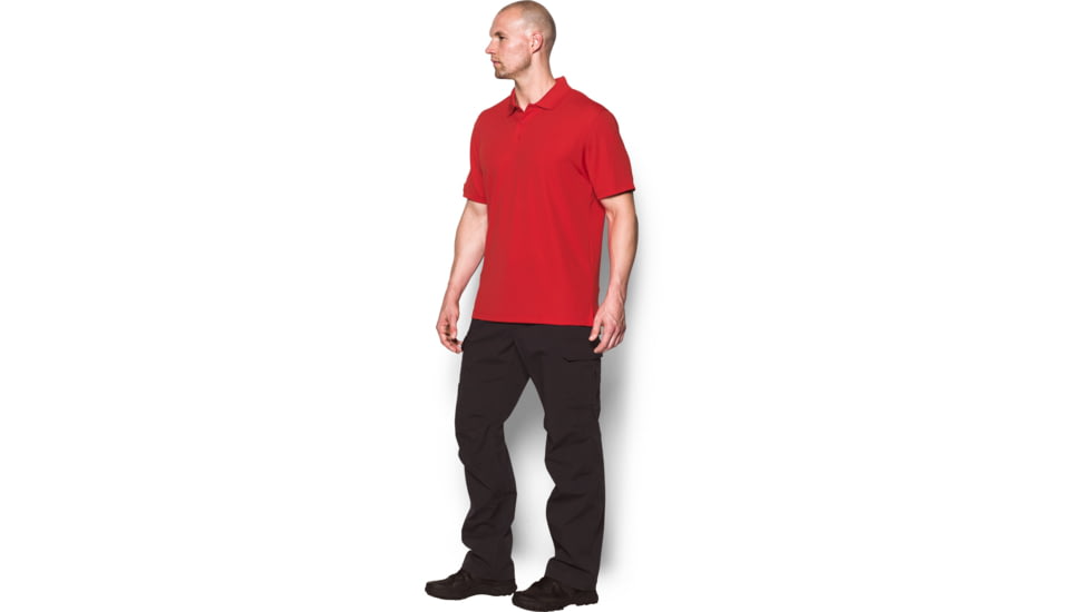 Under Armour UA Tac Performance Polo - Mens, Red, X-Large, 1279759600XL