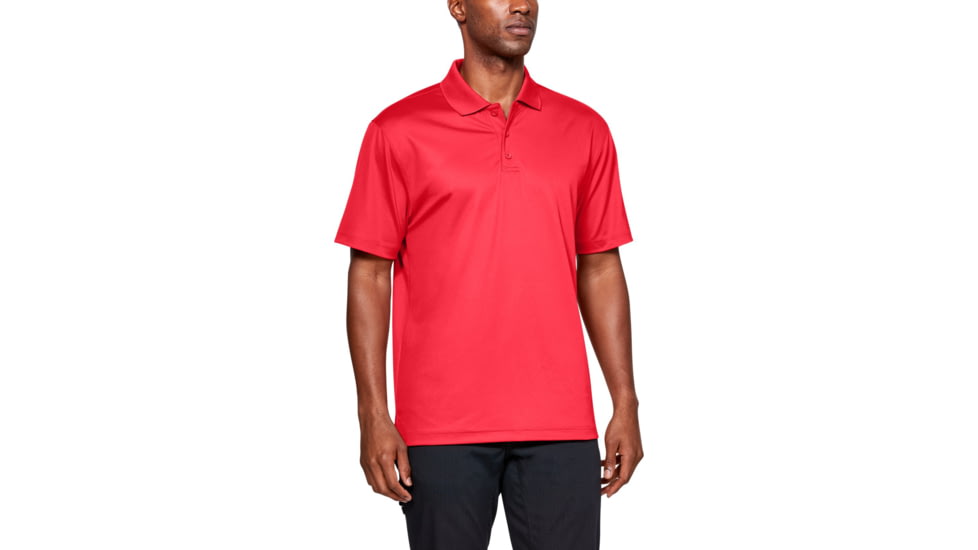 Under Armour UA Tac Performance Polo - Mens, Red, X-Large, 1279759600XL