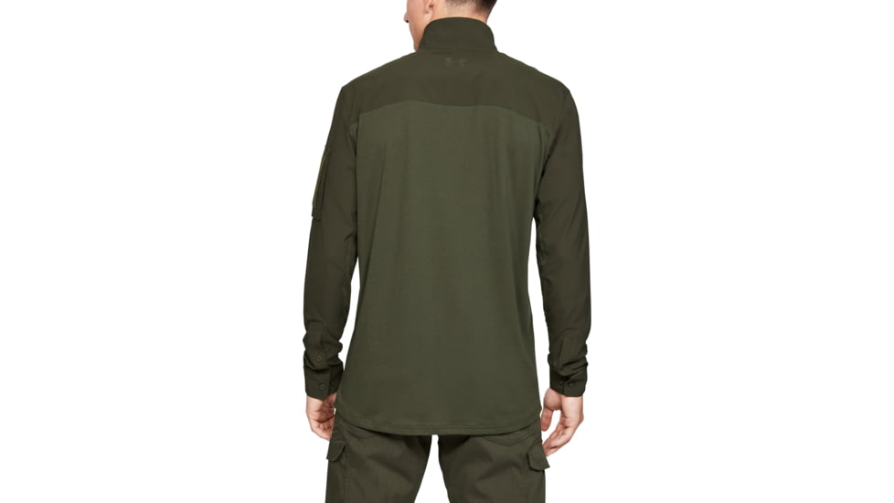 Under Armour UA Tactical Combat Shirt - Mens, Marine OD Green, Extra Small, 1351792390XS