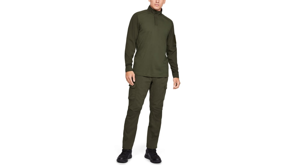 Under Armour UA Tactical Combat Shirt - Mens, Marine OD Green, Extra Small, 1351792390XS