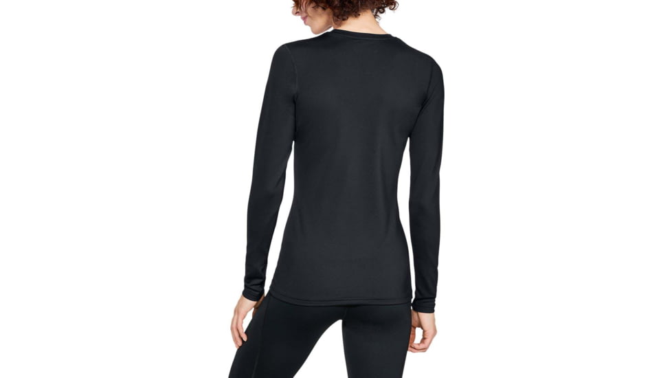 Under Armour UA Tactical Crew Base Top - Womens, Black, Medium, 1316922001MD