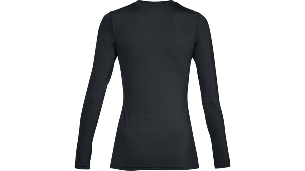 Under Armour UA Tactical Crew Base Top - Womens, Black, Medium, 1316922001MD