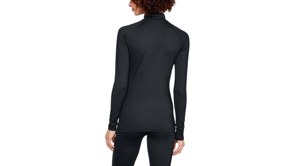 Under Armour UA Tactical Reactor Mock Base T-Shirt - Womens, Black, Large, 1316921001LG