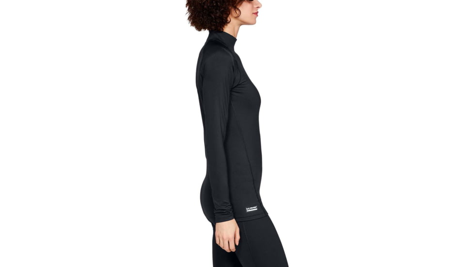 Under Armour UA Tactical Reactor Mock Base T-Shirt - Womens, Black, Large, 1316921001LG