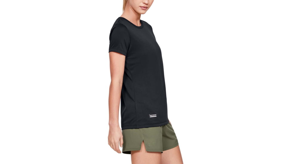 Under Armour UA Tactical Tech T-Shirt - Womens, Black, Large, 1343357001LG