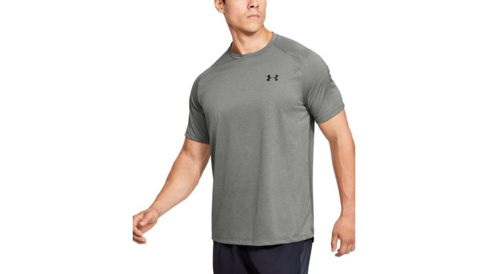 Under Armour UA Tech Short Sleeve Shirt - Men's, 2XL, Green, 13453173882X