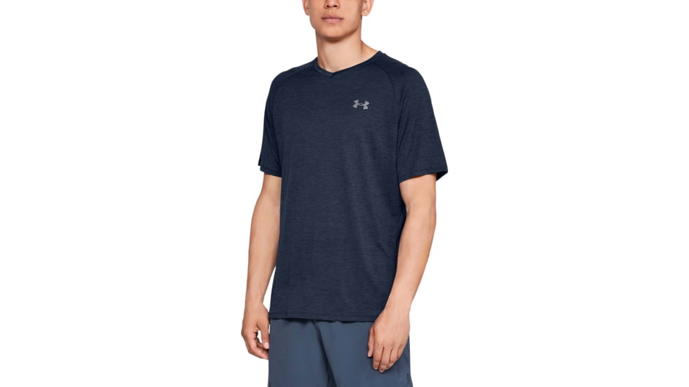 Under Armour UA Tech 2.0 V-Neck T-Shirt - Mens, Academy, 2X-Large, 13281904082X