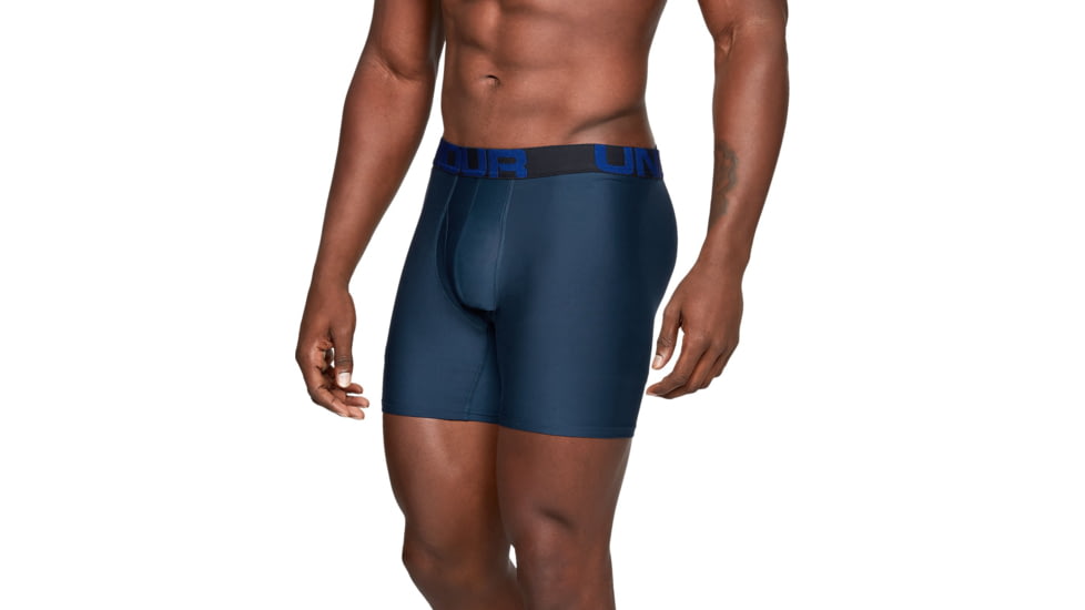 Under Armour UA Tech Boxerjock 6in 2-Pack - Mens, Academy, Small, 1327415409SM