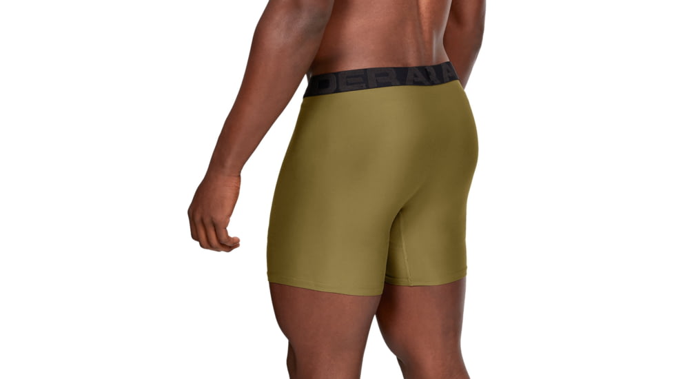 Under Armour UA Tech Boxerjock 6in 2-Pack - Mens, Canyon Green, 2X-Large, 13274153092X