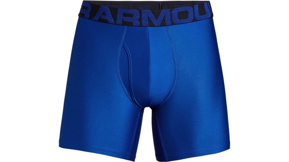 Under Armour UA Tech Boxerjock 6in 2-Pack - Mens, Royal, 2X-Large, 13274154002X