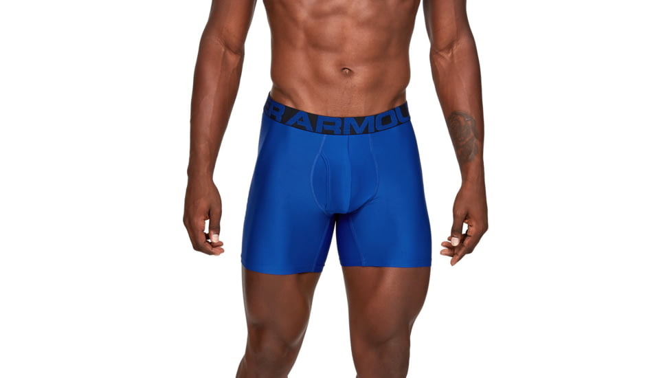 Under Armour UA Tech Boxerjock 6in 2-Pack - Mens, Royal, 2X-Large, 13274154002X