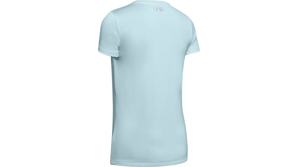 Under Armour UA Tech Logo Graphic T-Shirt - Womens, Small, Rift Blue, 1351963462SM