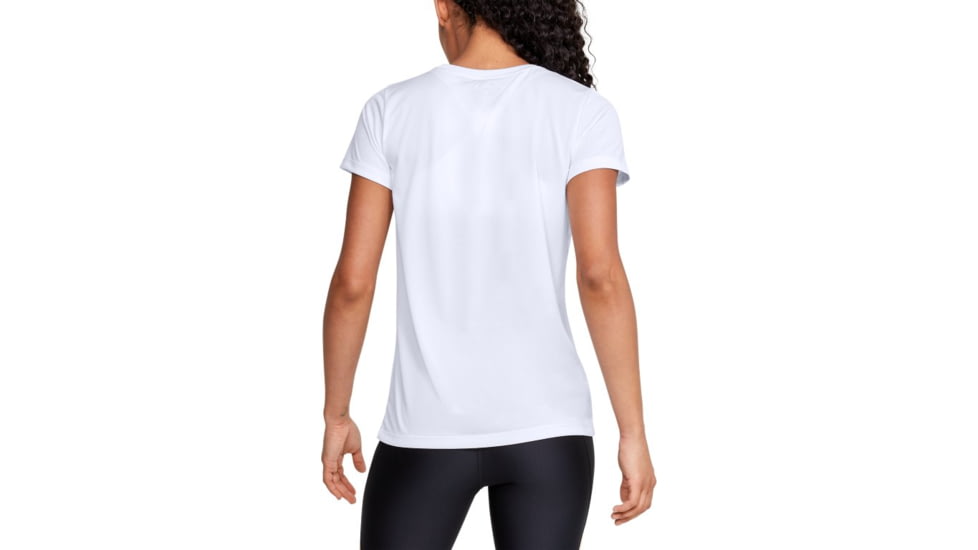 Under Armour UA Tech Logo Graphic T-Shirt - Womens, 2XL, White, 13519631002X