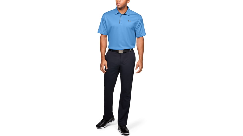 Under Armour UA Tech Polo - Mens, Carolina Blue, 2X-Large, 12901404752X