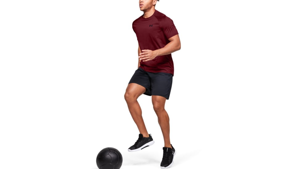 Under Armour UA Tech Short Sleeve Shirt - Mens, 3XL, Cordova, 13453176153X