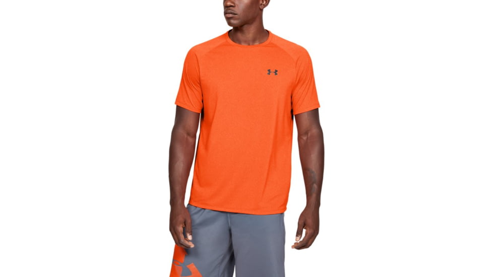 Under Armour UA Tech Short Sleeve Shirt - Mens, 2XL, Ultra Orange, 13453178562X