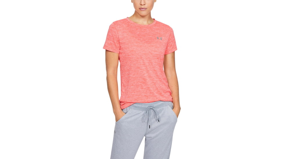 Under Armour UA Tech Twist Short Sleeve Shirt - Womens, Beta, X-Small, 1277206628XS