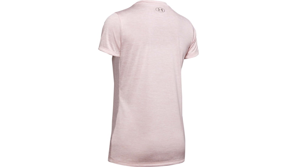 Under Armour UA Tech Twist Short Sleeve Shirt - Womens, French Gray, X-Large, 1277206080XL