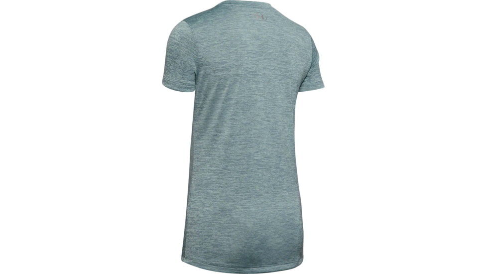 Under Armour UA Tech Twist Short Sleeve Shirt - Womens, Hushed Turquoise, Large, 1277206396LG