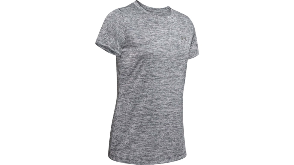 Under Armour UA Tech Twist Short Sleeve Shirt - Womens, Pitch Gray, 2X-Large, 12772060122X