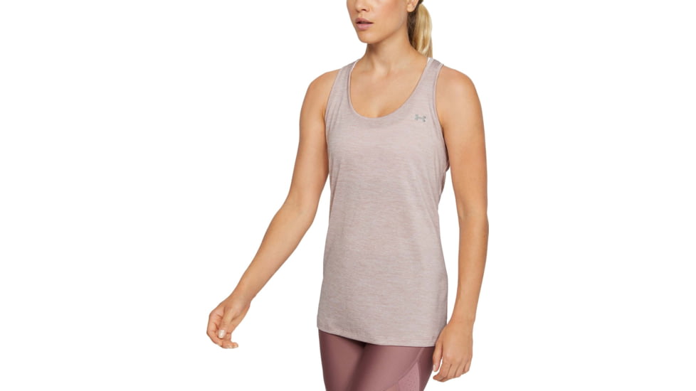 Under Armour UA Tech Twist Tank Top - Womens, Dash Pink, Small, 1275487667SM