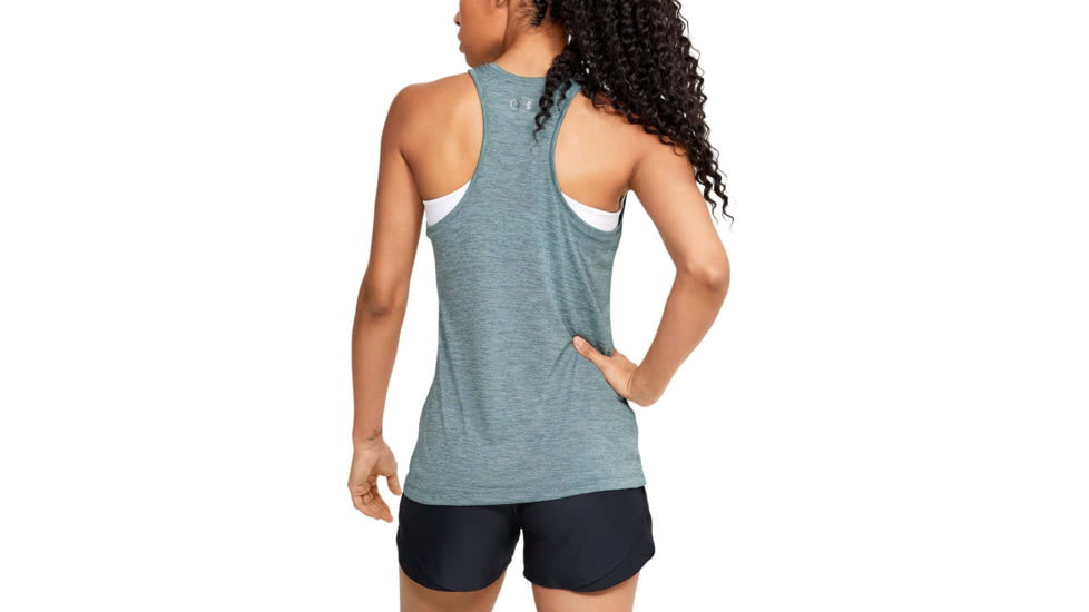 Under Armour UA Tech Twist Tank Top - Womens, Hushed Turquoise, X-Small, 1275487396XS