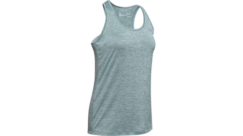 Under Armour UA Tech Twist Tank Top - Womens, Hushed Turquoise, X-Small, 1275487396XS