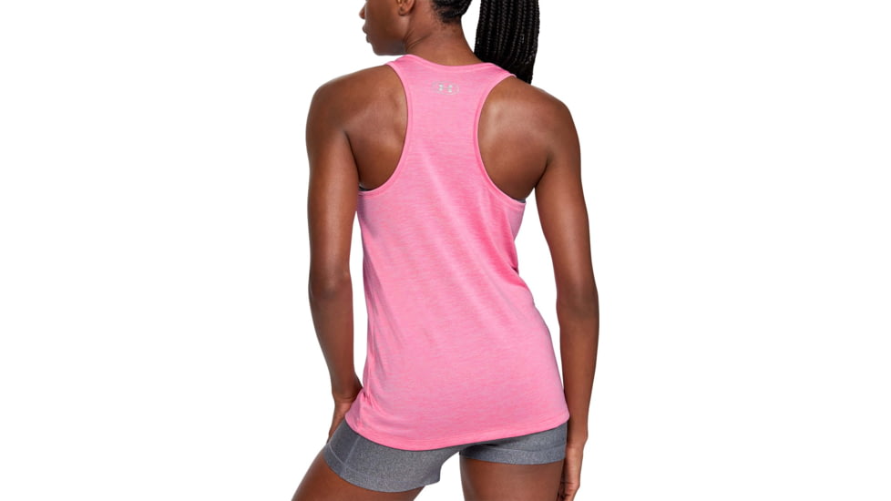 Under Armour UA Tech Twist Tank Top - Womens, Lipstick, X-Small, 1275487691XS