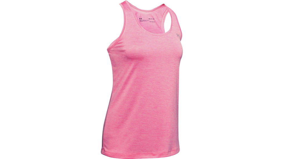 Under Armour UA Tech Twist Tank Top - Womens, Lipstick, X-Small, 1275487691XS