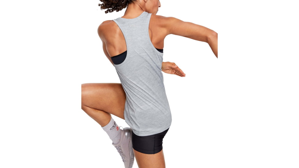 Under Armour UA Tech Twist Tank Top - Womens, Mod Gray, X-Small, 1275487011XS