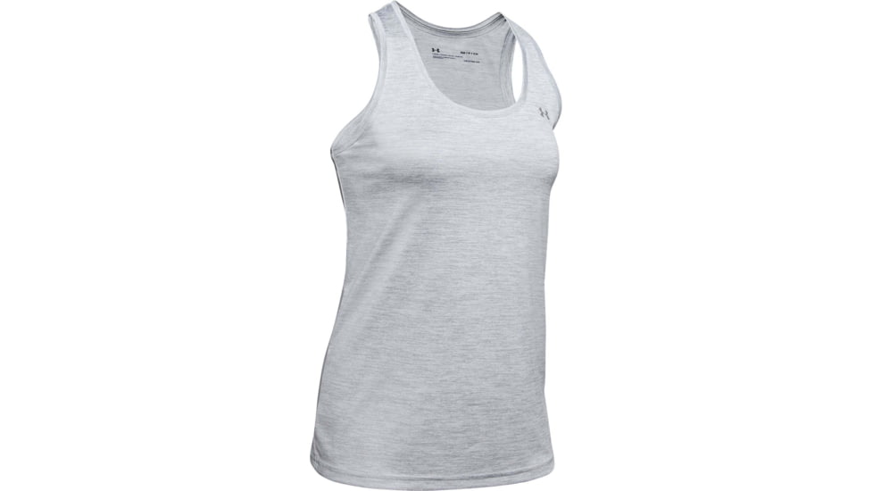 Under Armour UA Tech Twist Tank Top - Womens, Mod Gray, X-Small, 1275487011XS
