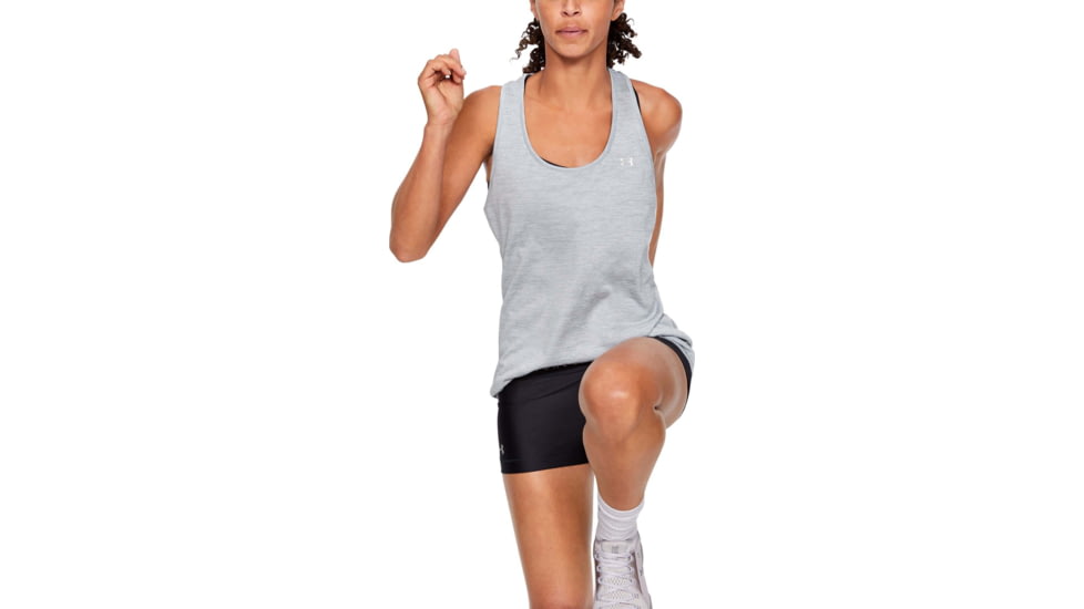 Under Armour UA Tech Twist Tank Top - Womens, Mod Gray, X-Small, 1275487011XS