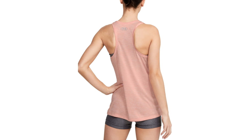 Under Armour UA Tech Twist Tank Top - Womens, Peach Frost, X-Small, 1275487846XS
